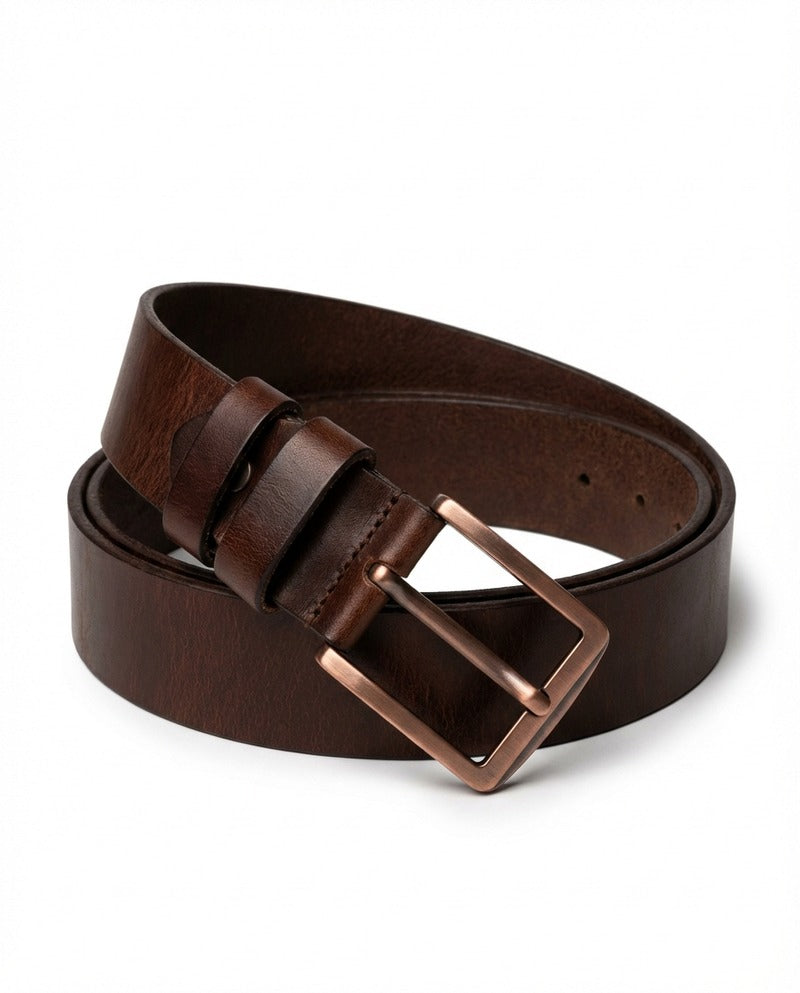Cintura in vera pelle di vitello robusta