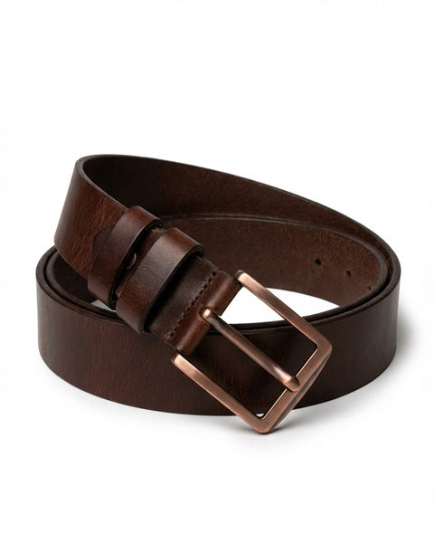 Cintura in vera pelle di vitello robusta