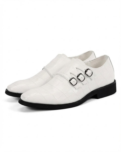 Mocassini in pelle pieno fiore