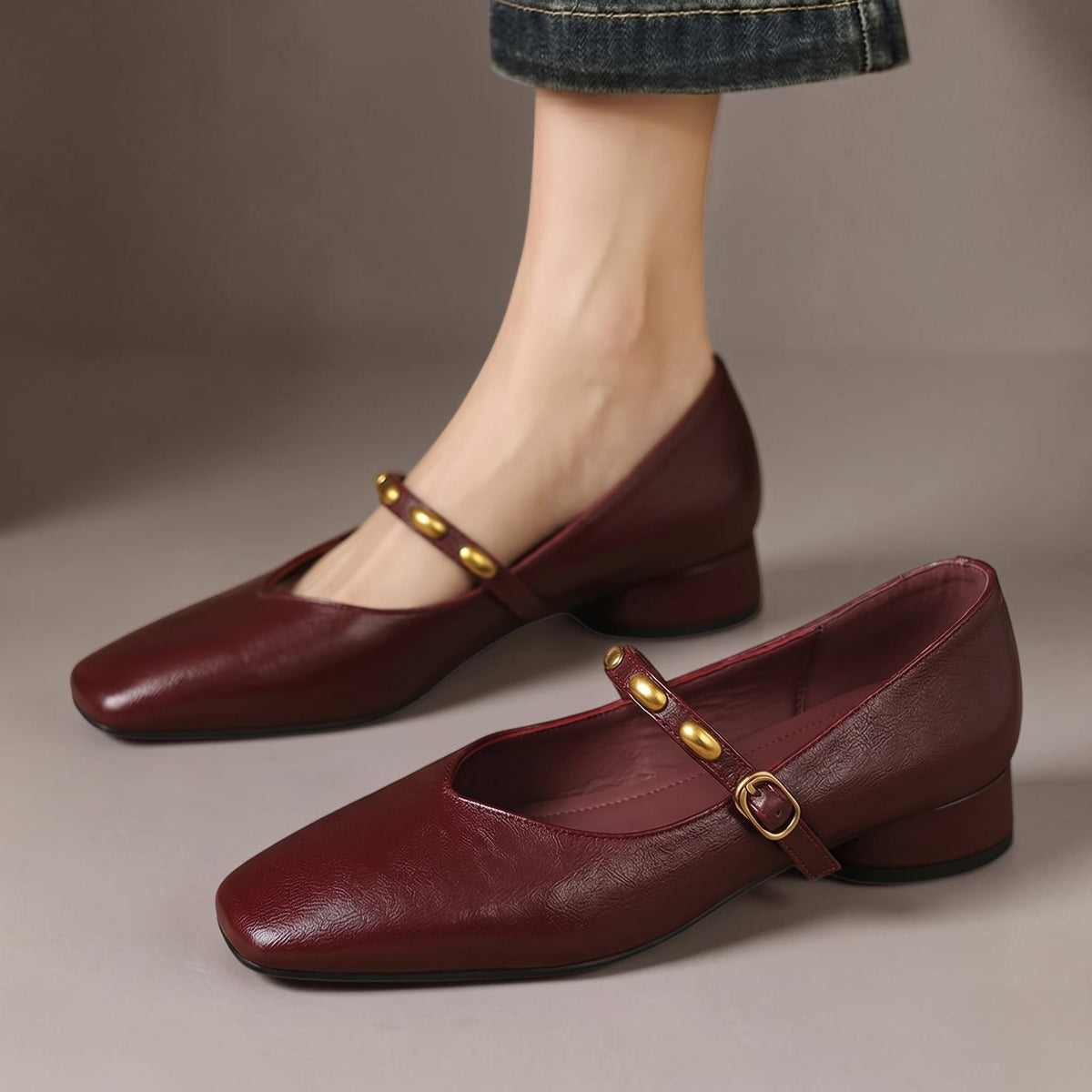 Zyra | Ballerine in Vera Pelle