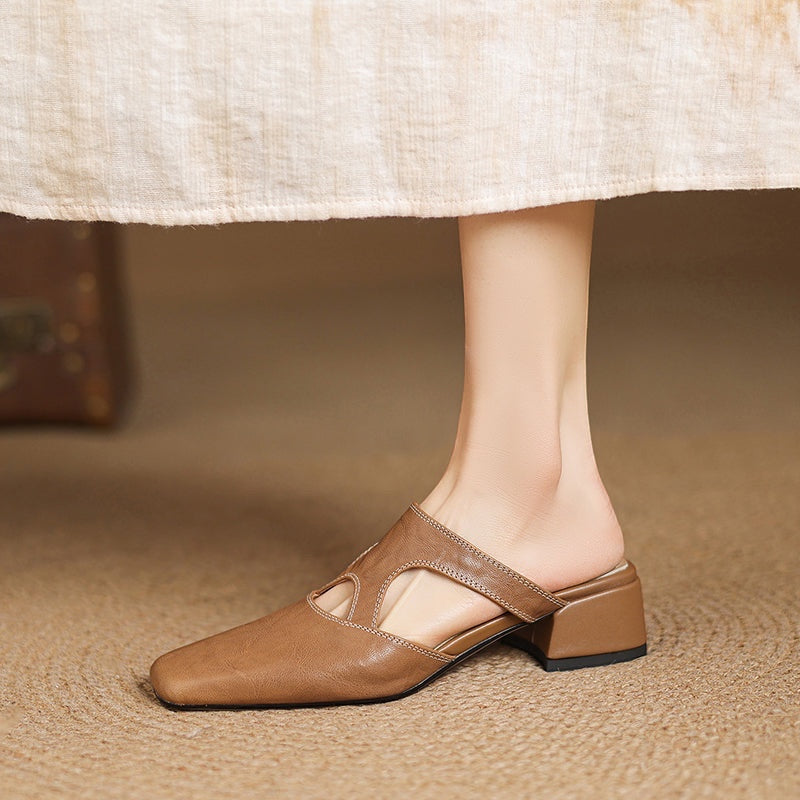 Dessa | Mules in Vera Pelle