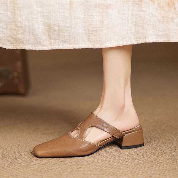 Dessa | Mules in Vera Pelle