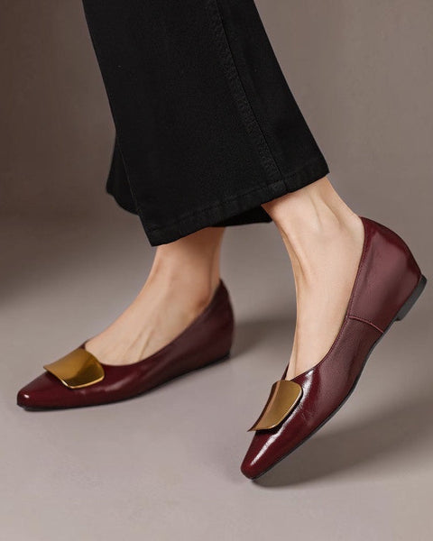 Lorea | Ballerine in Vera Pelle