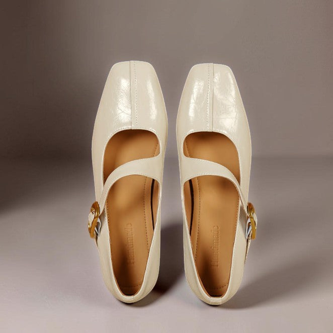 Viora | Tacchi Mary Jane in Vera Pelle