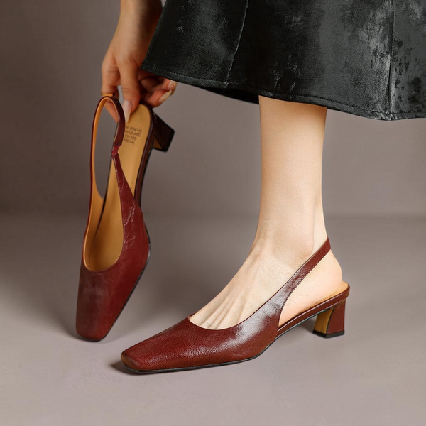 Ersa | Slingback in Vera Pelle