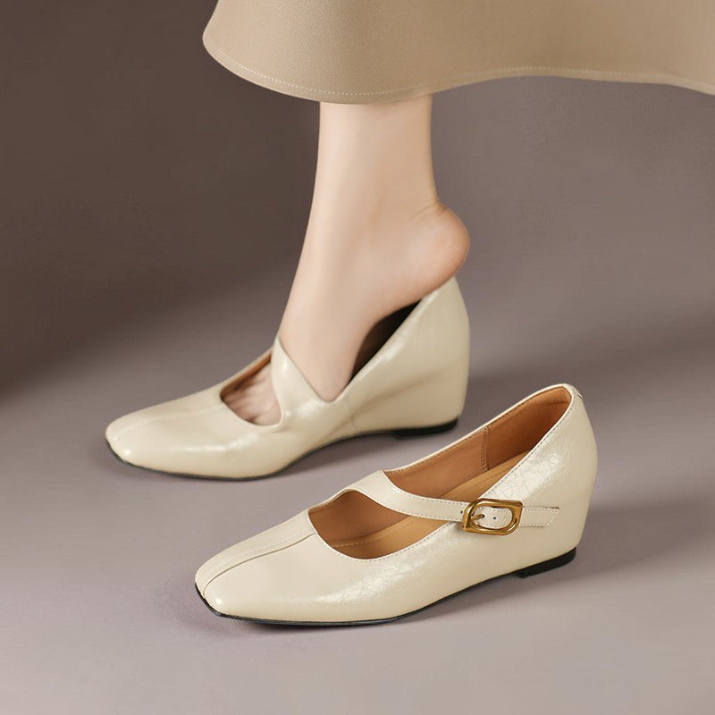 Viora | Tacchi Mary Jane in Vera Pelle