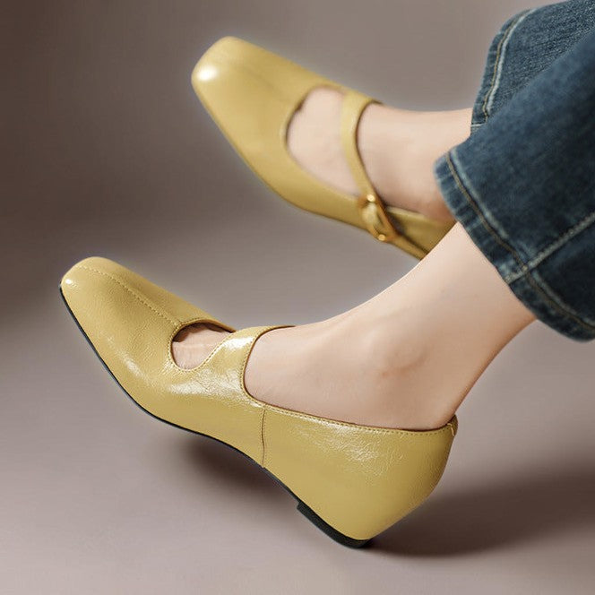 Viora | Tacchi Mary Jane in Vera Pelle