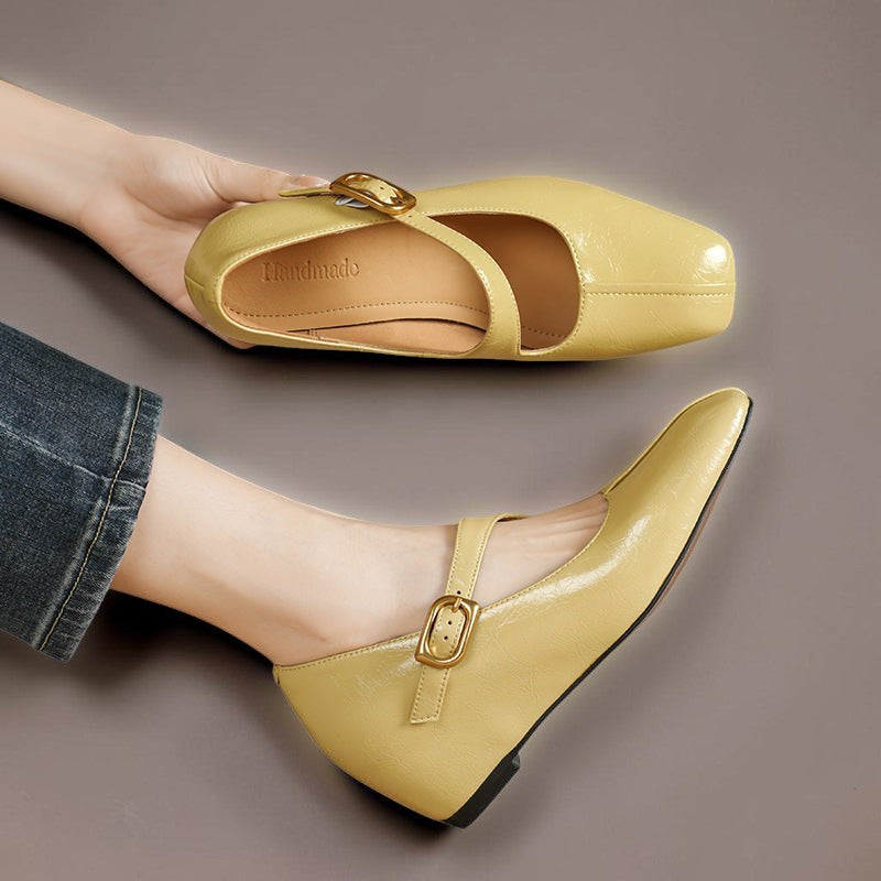 Viora | Tacchi Mary Jane in Vera Pelle