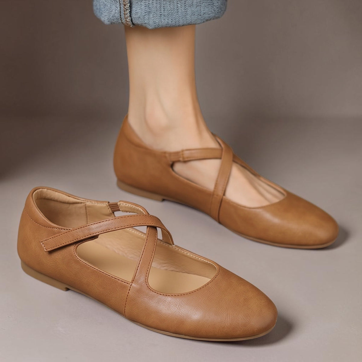 Zeor | Ballerine in Vera Pelle