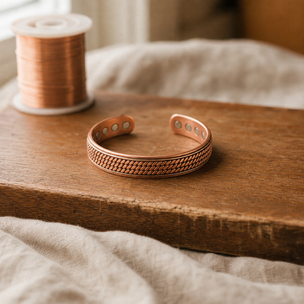 Bracciale in Rame Wave