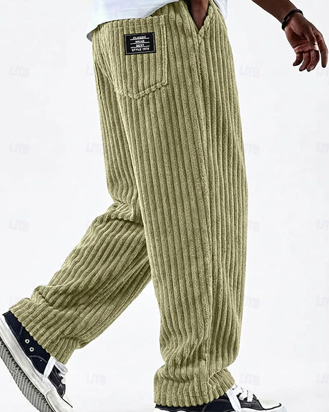 Pantalone in Velluto a Coste — Vestibilità Ampia