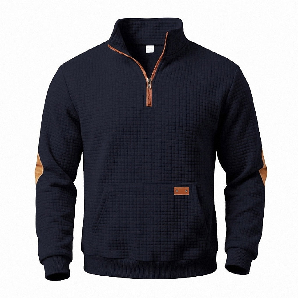 Pullover Andy con Zip a Quarto